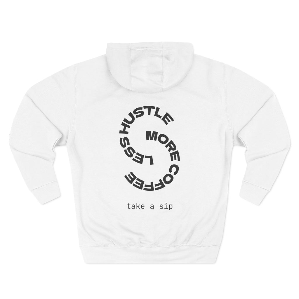 Three-Panel Fleece Hoodie