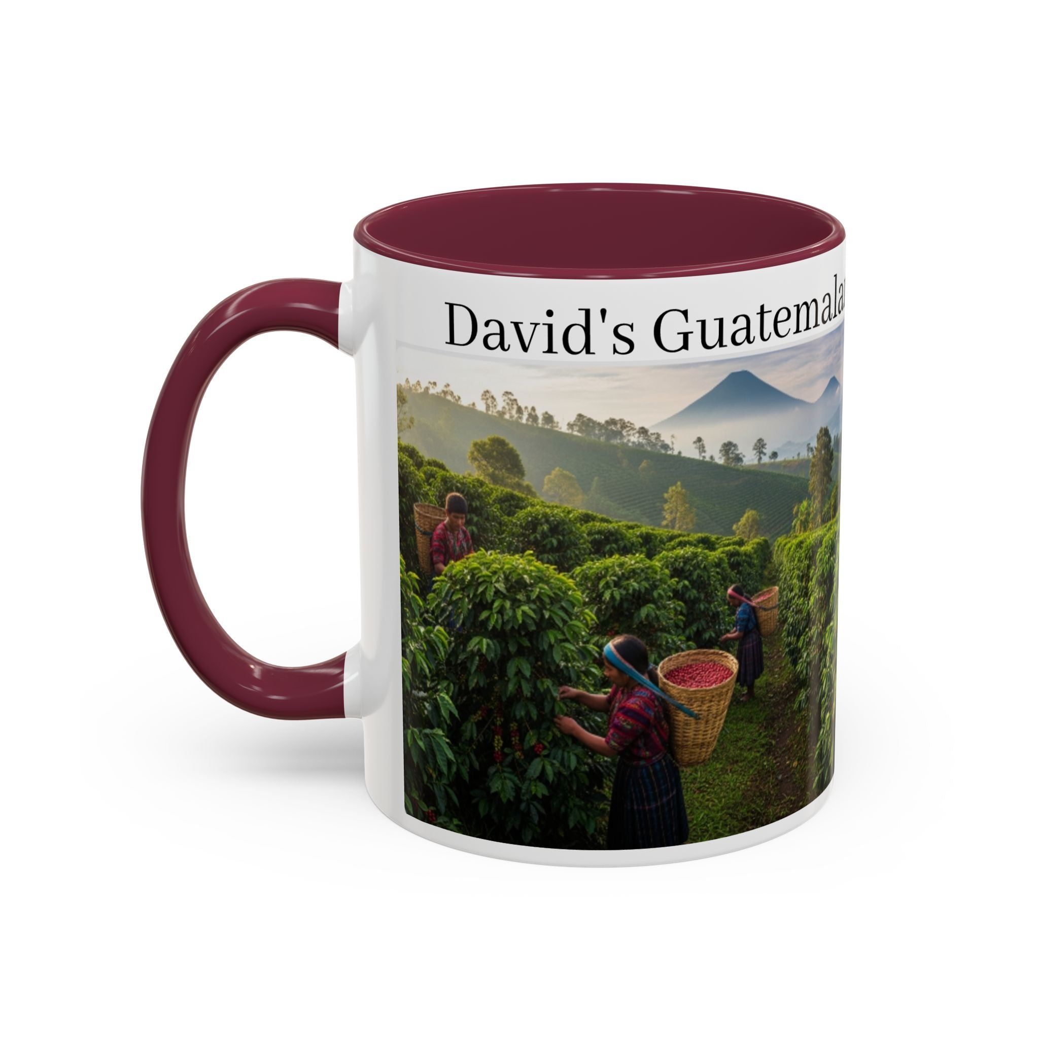 Guatemalan Coffee Photo Mug (11oz/15oz) — Scenic Coffee Farm Ceramic Cup