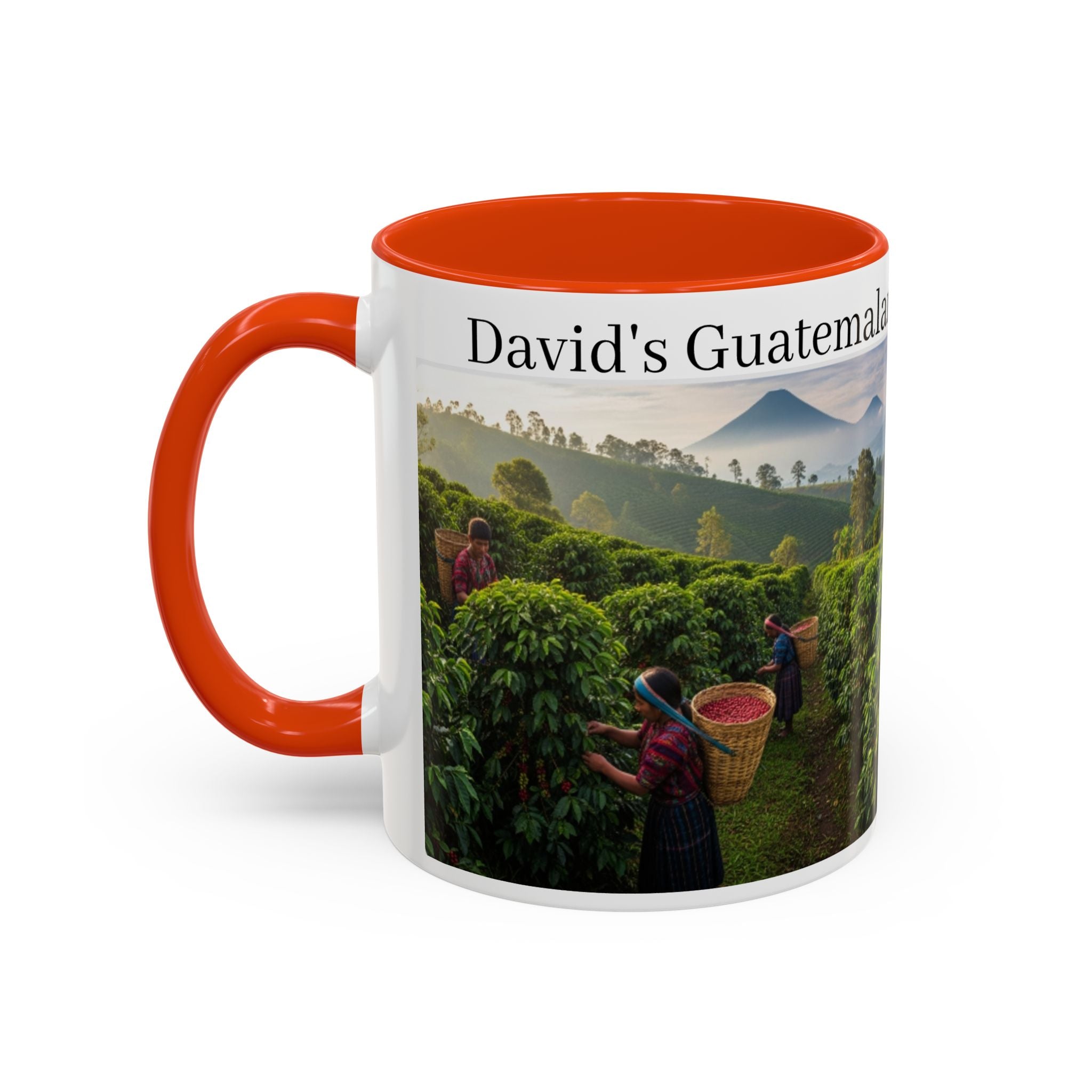 Guatemalan Coffee Photo Mug (11oz/15oz) — Scenic Coffee Farm Ceramic Cup