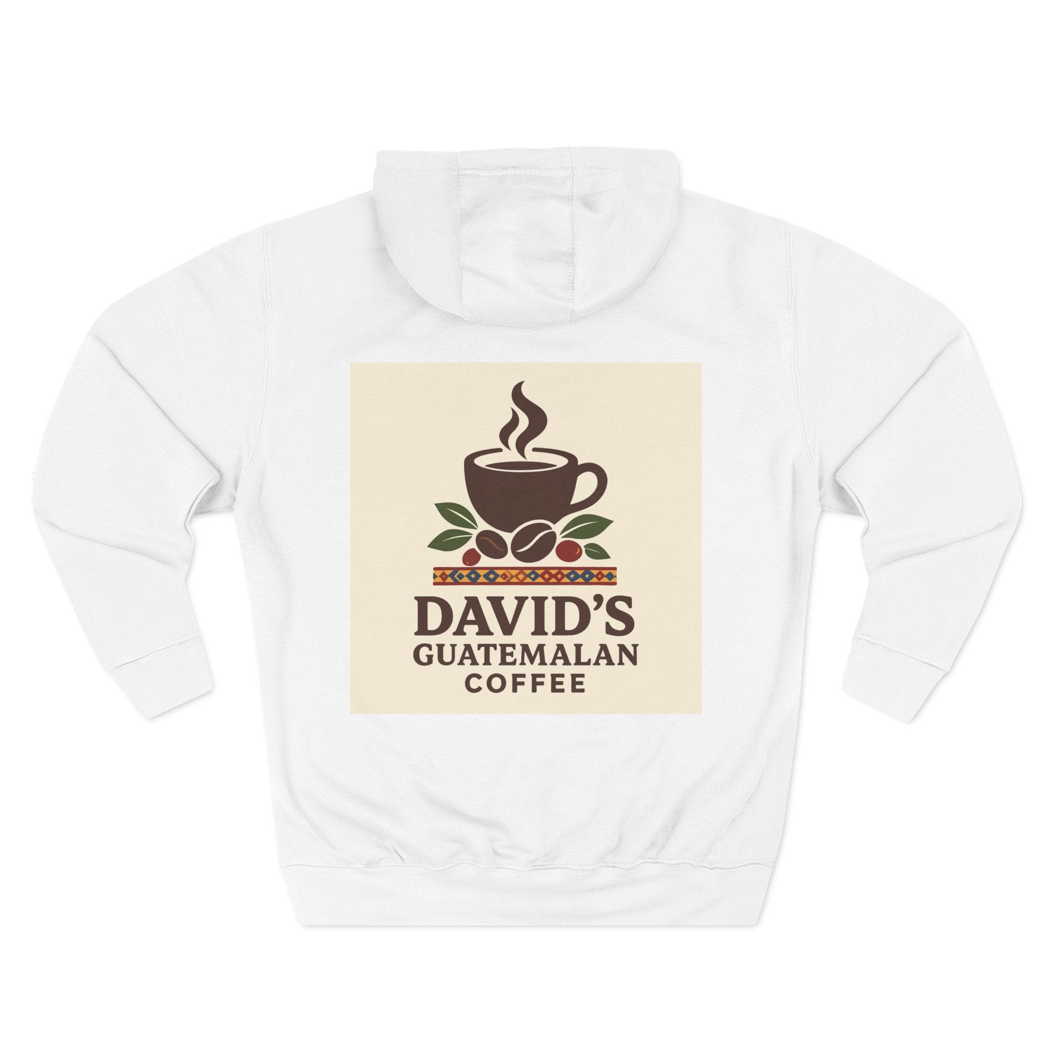 Three-Panel Fleece Hoodie