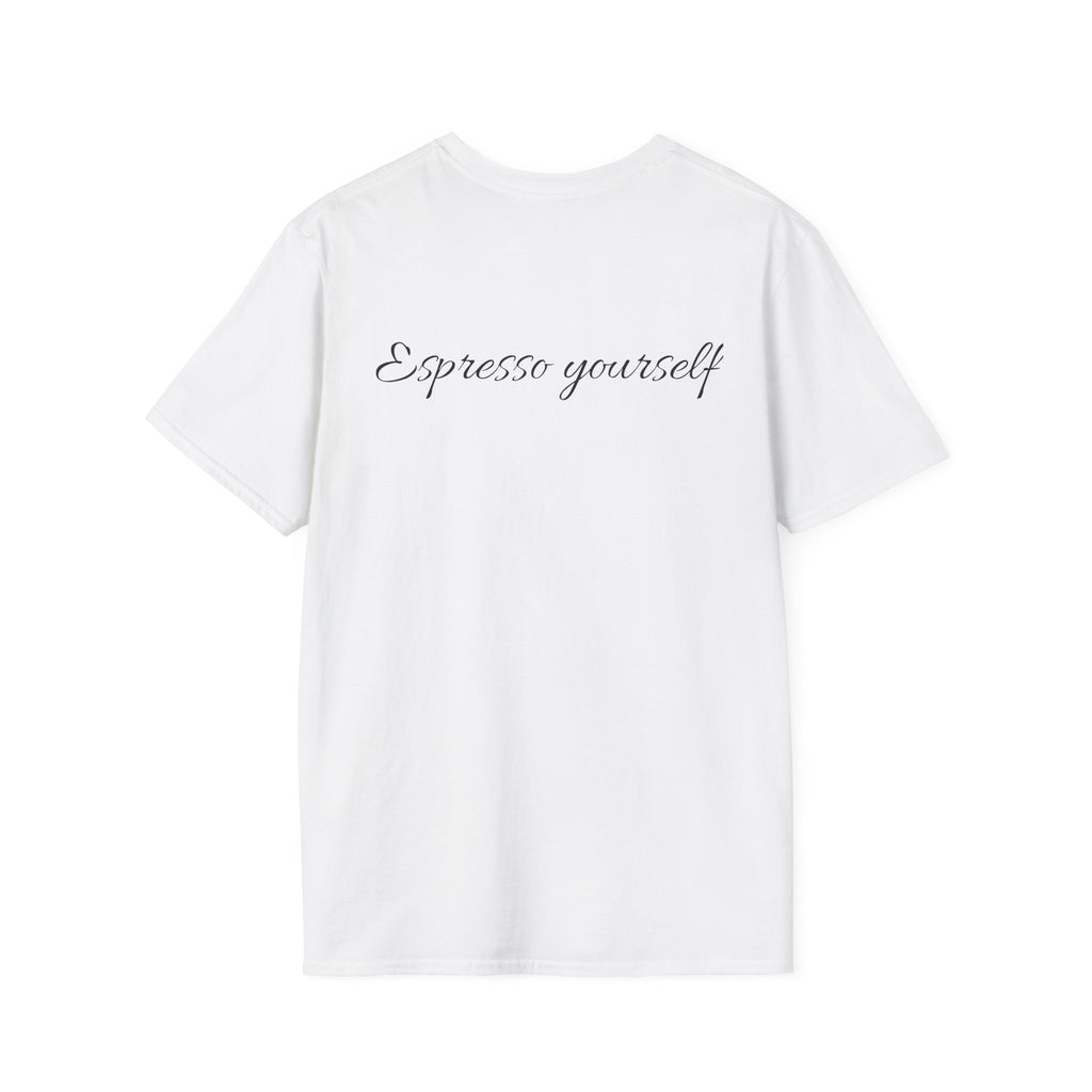 David’s Guatemalan Coffee T-Shirt — “Espresso Yourself” Barista Tee