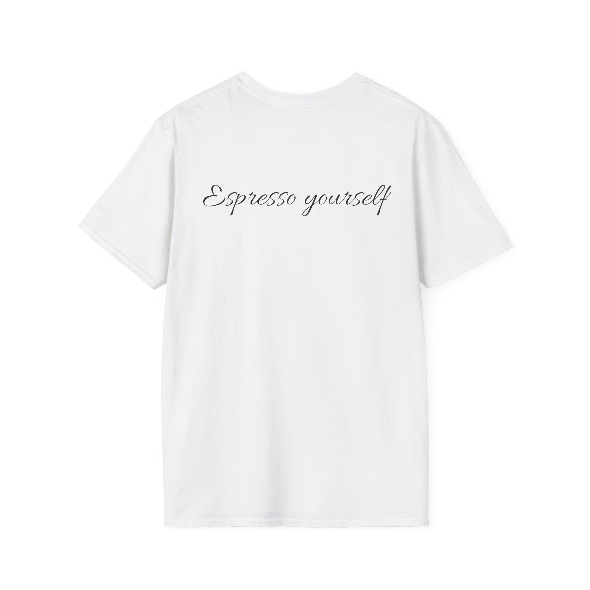 David’s Guatemalan Coffee T-Shirt — “Espresso Yourself” Barista Tee