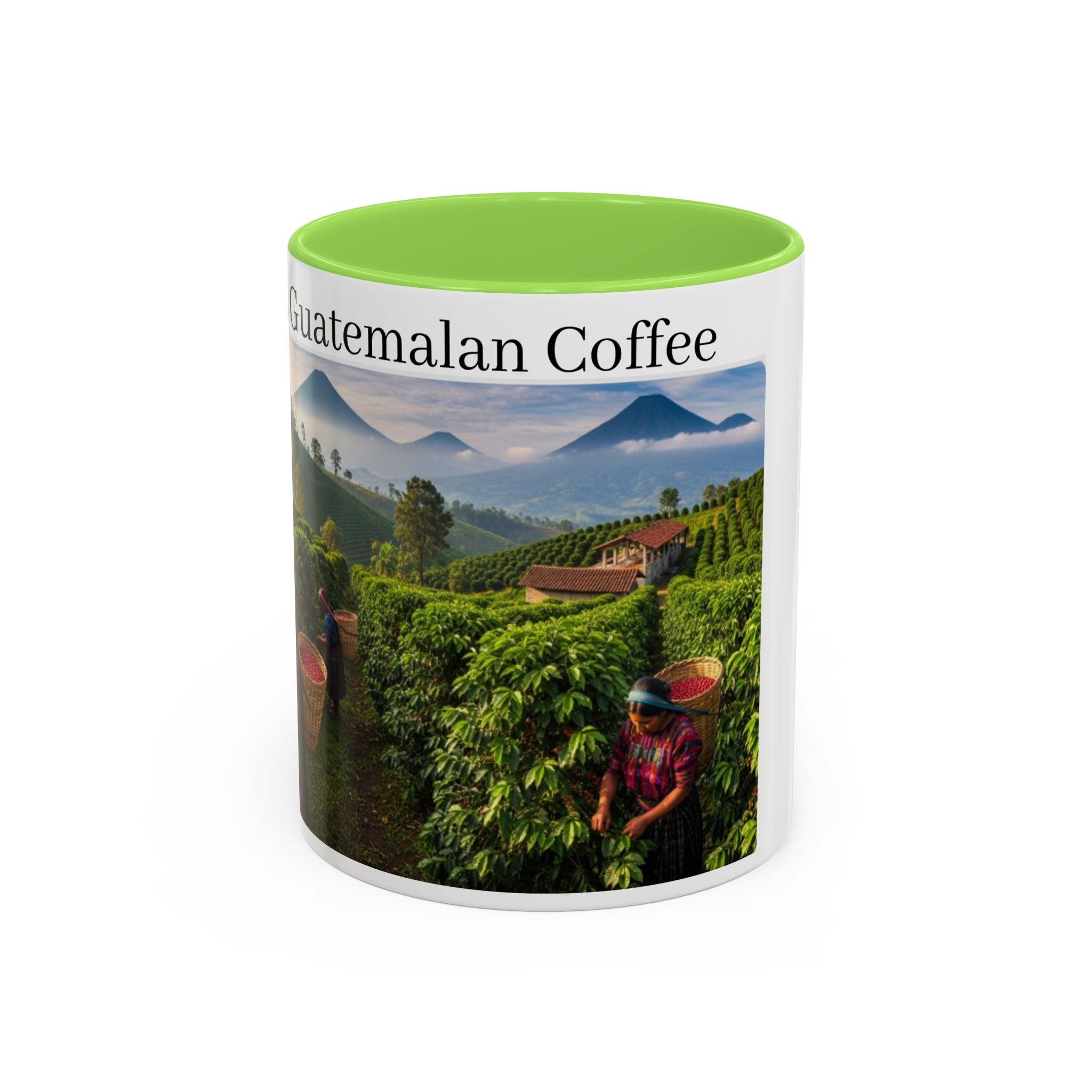 Guatemalan Coffee Photo Mug (11oz/15oz) — Scenic Coffee Farm Ceramic Cup