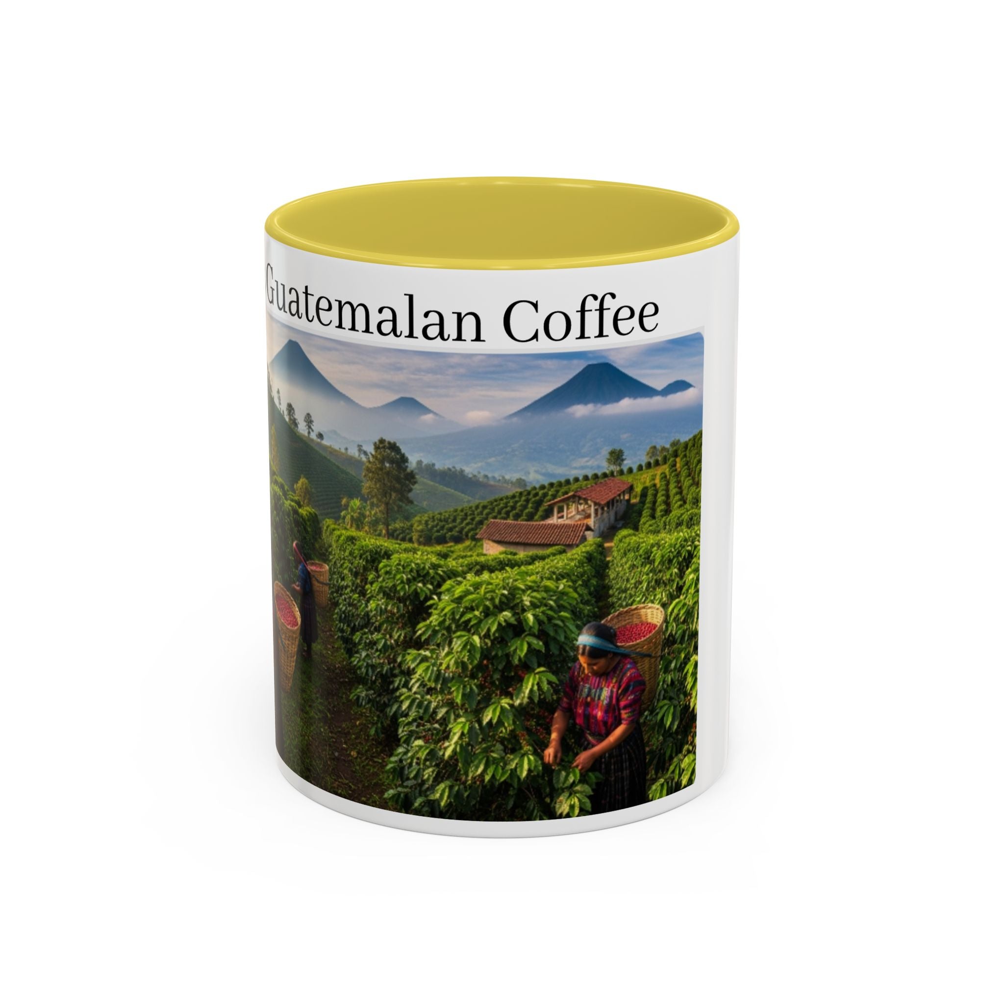 Guatemalan Coffee Photo Mug (11oz/15oz) — Scenic Coffee Farm Ceramic Cup