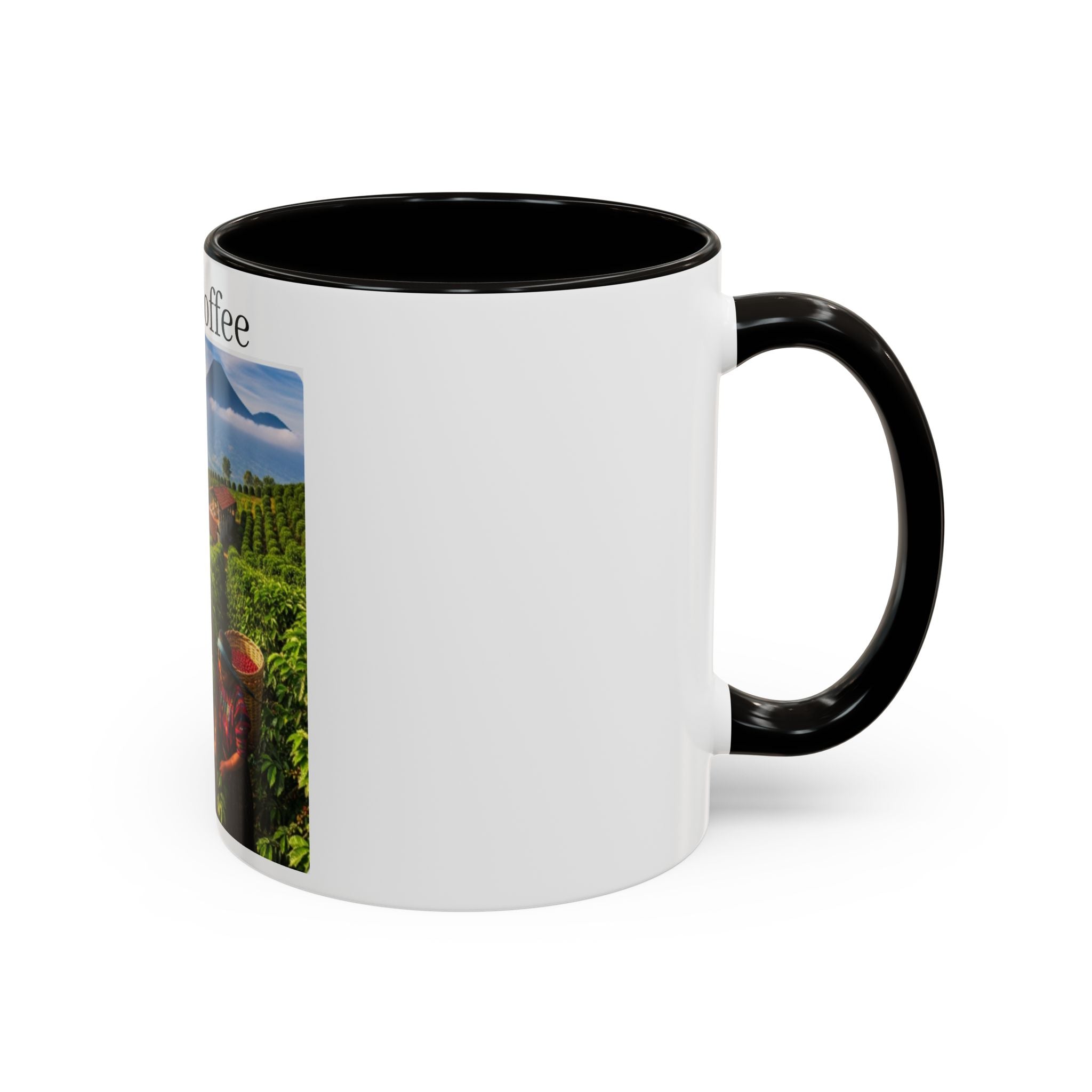 Guatemalan Coffee Photo Mug (11oz/15oz) — Scenic Coffee Farm Ceramic Cup