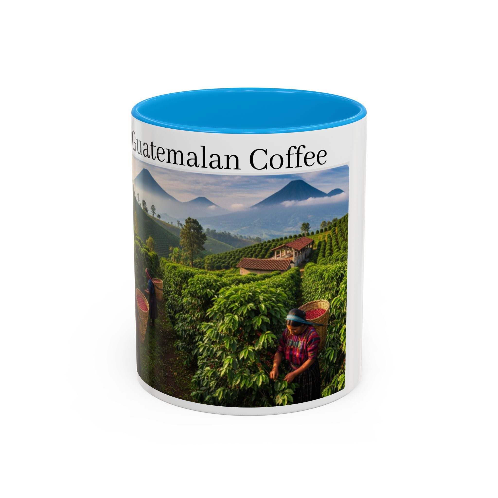 Guatemalan Coffee Photo Mug (11oz/15oz) — Scenic Coffee Farm Ceramic Cup