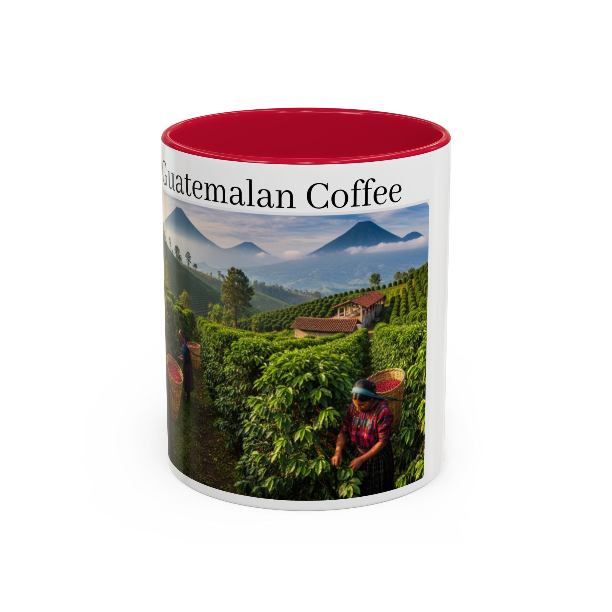 Guatemalan Coffee Photo Mug (11oz/15oz) — Scenic Coffee Farm Ceramic Cup