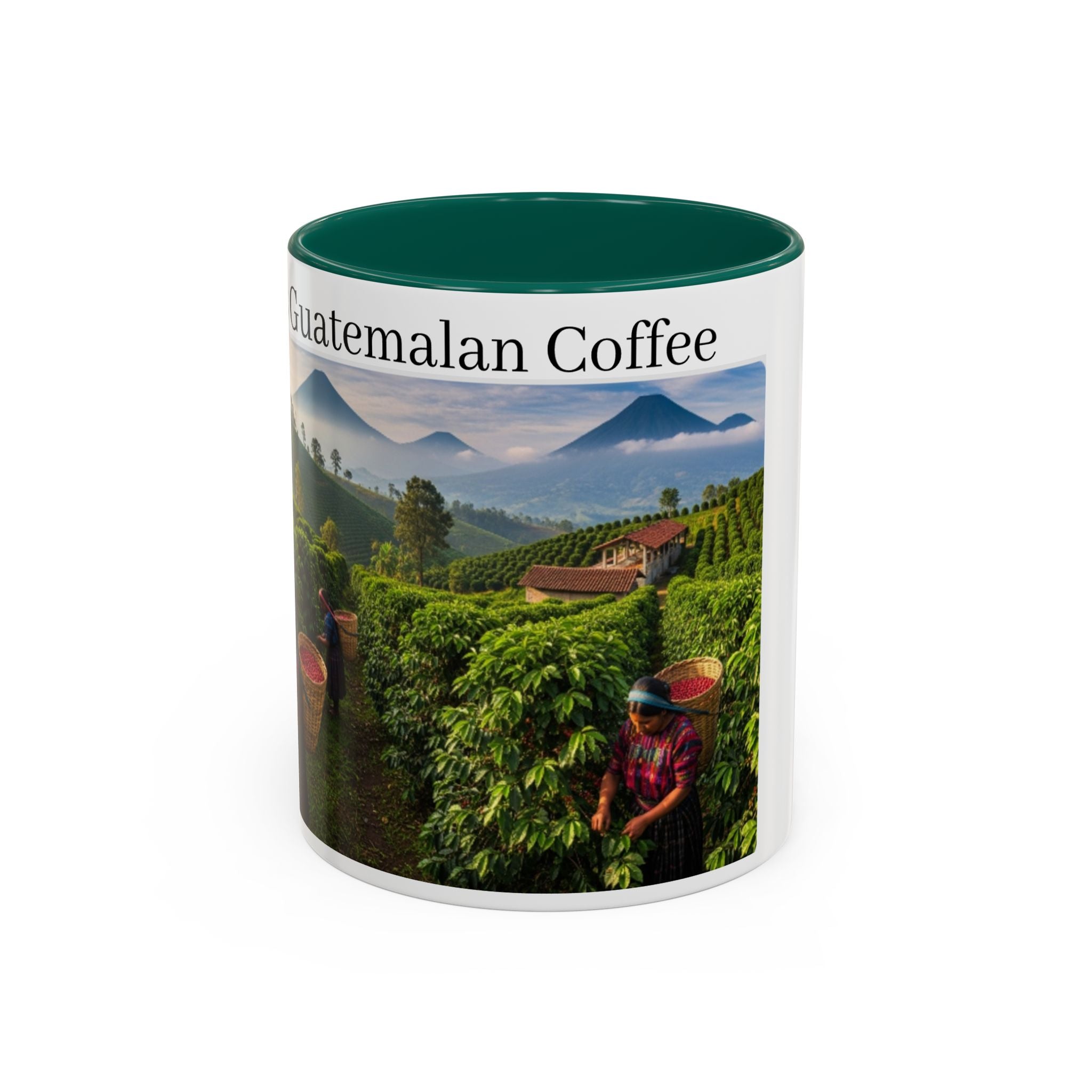 Guatemalan Coffee Photo Mug (11oz/15oz) — Scenic Coffee Farm Ceramic Cup