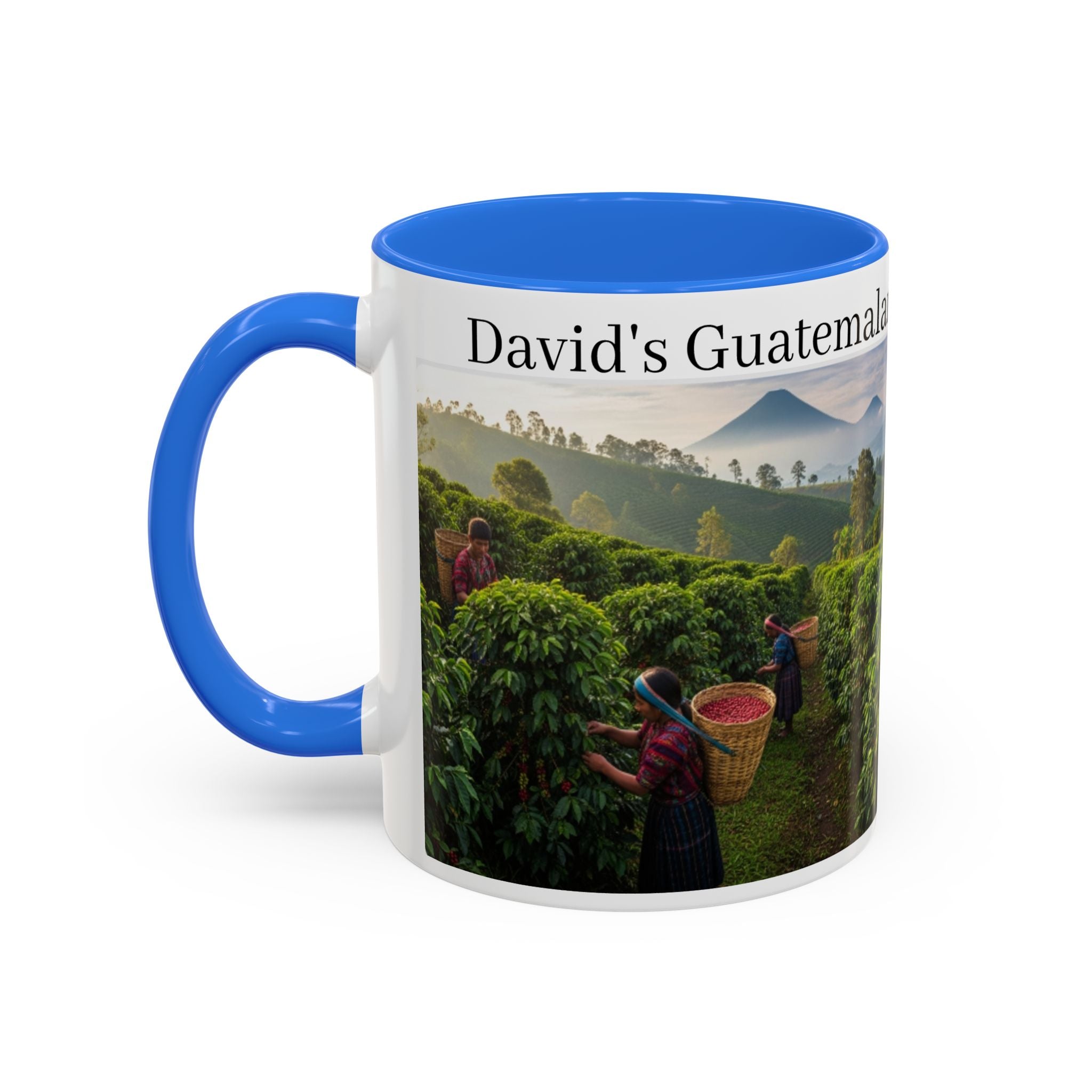 Guatemalan Coffee Photo Mug (11oz/15oz) — Scenic Coffee Farm Ceramic Cup