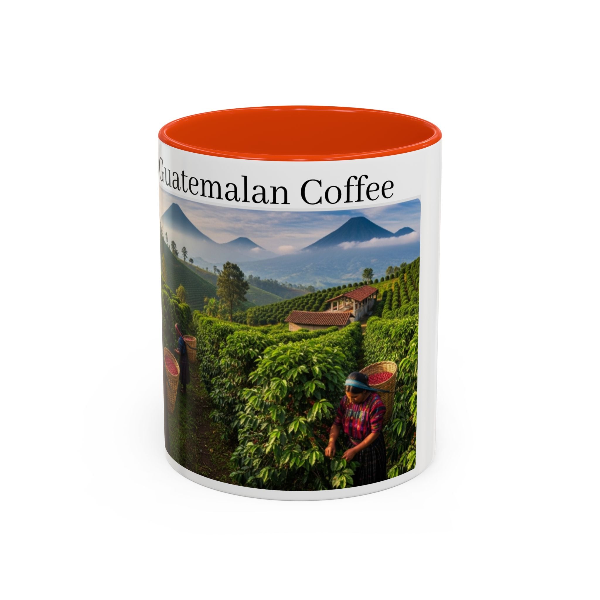 Guatemalan Coffee Photo Mug (11oz/15oz) — Scenic Coffee Farm Ceramic Cup