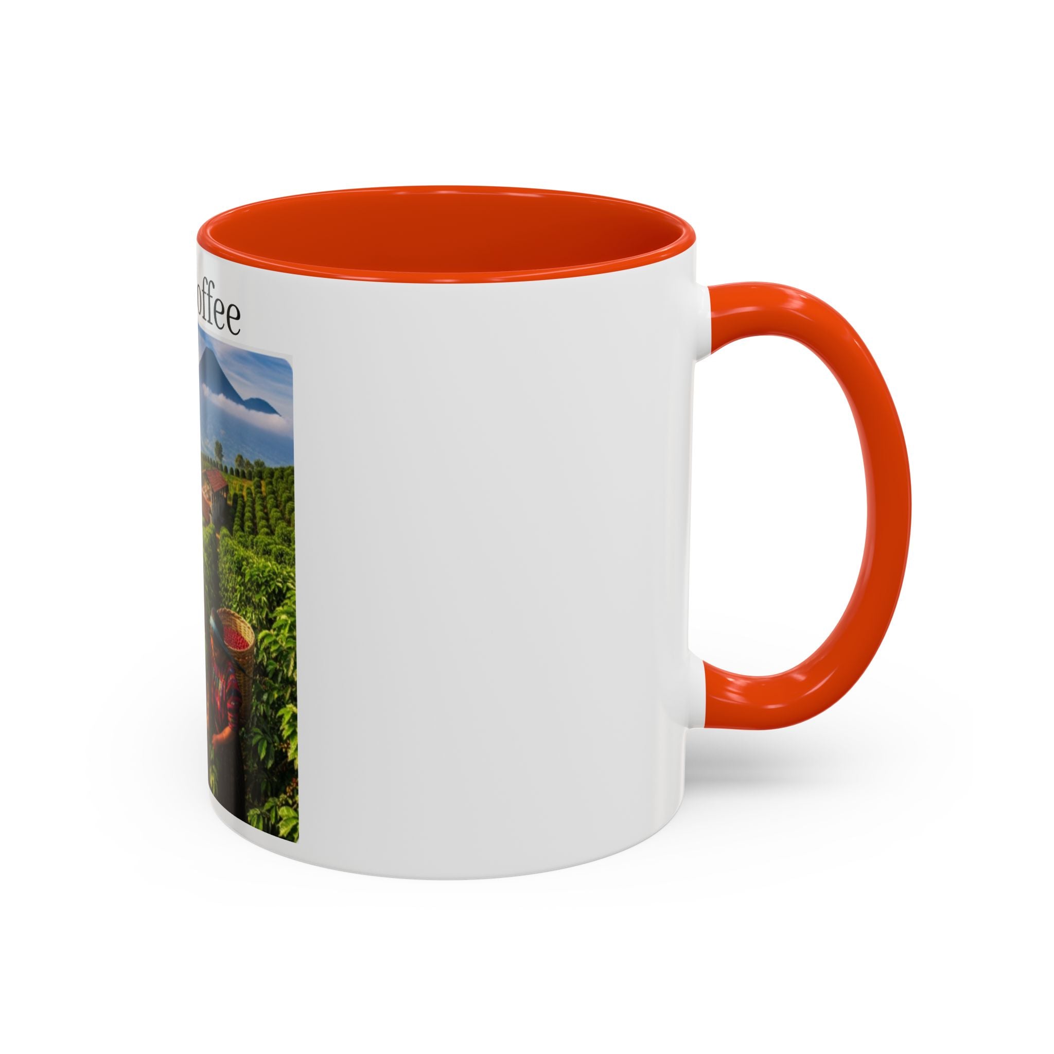 Guatemalan Coffee Photo Mug (11oz/15oz) — Scenic Coffee Farm Ceramic Cup