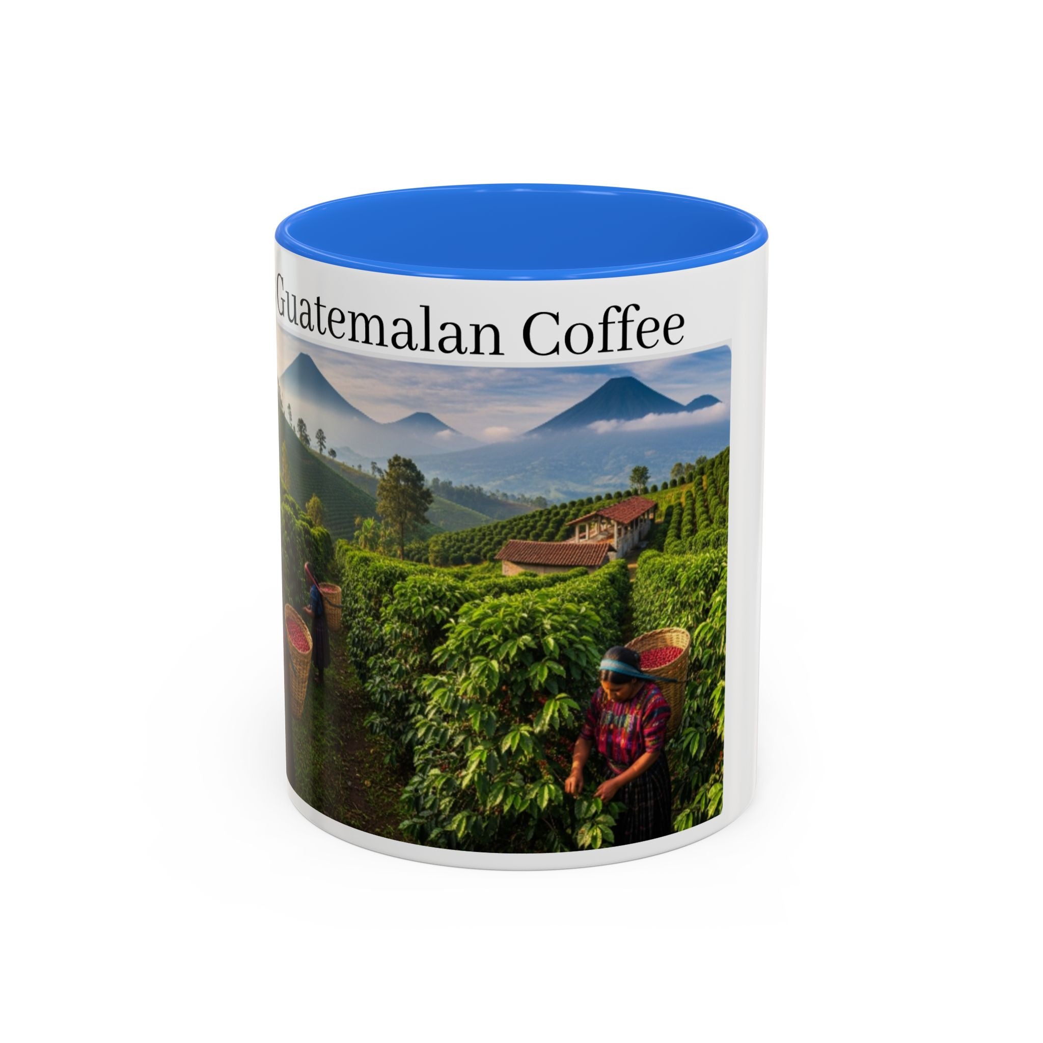 Guatemalan Coffee Photo Mug (11oz/15oz) — Scenic Coffee Farm Ceramic Cup