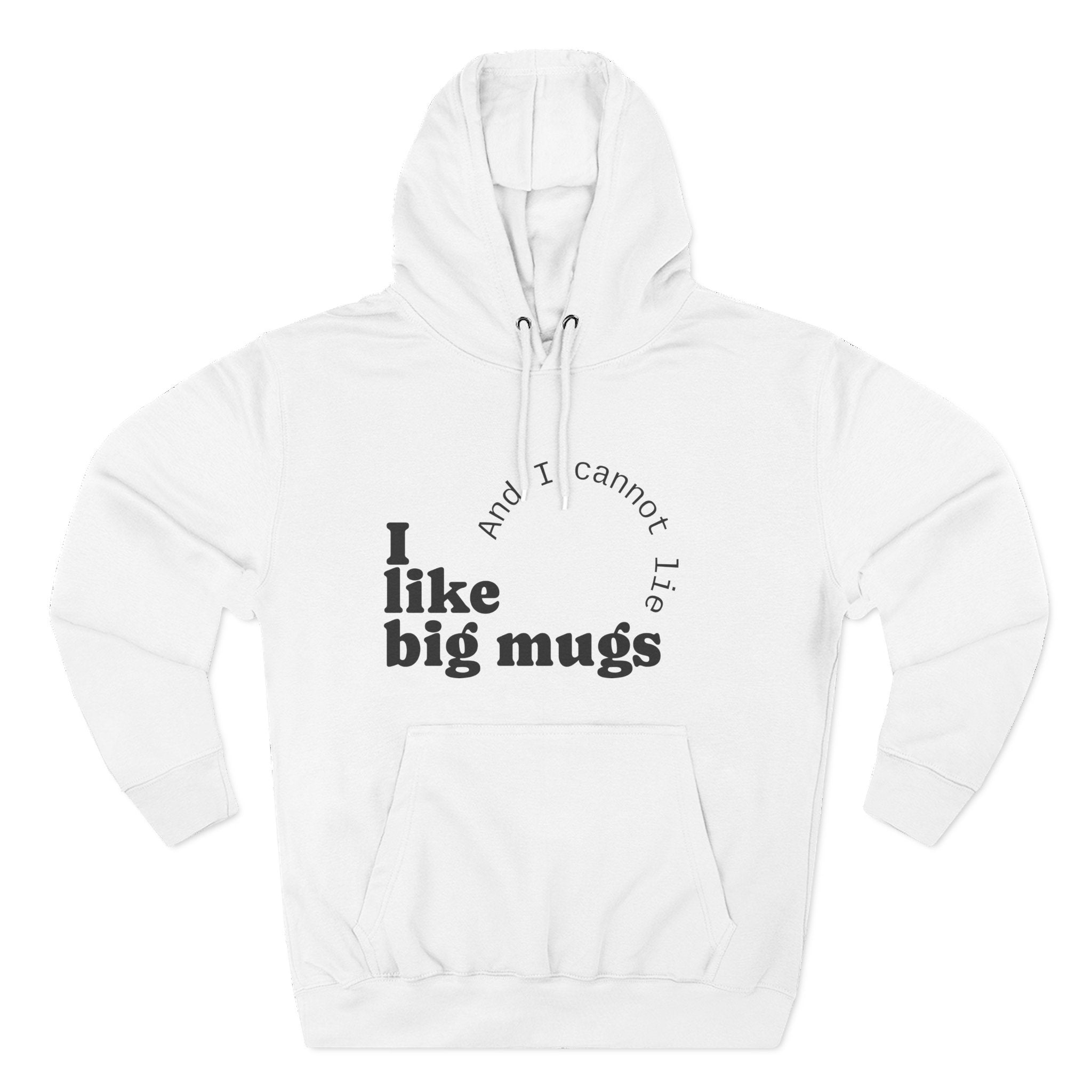 Three-Panel Fleece Hoodie