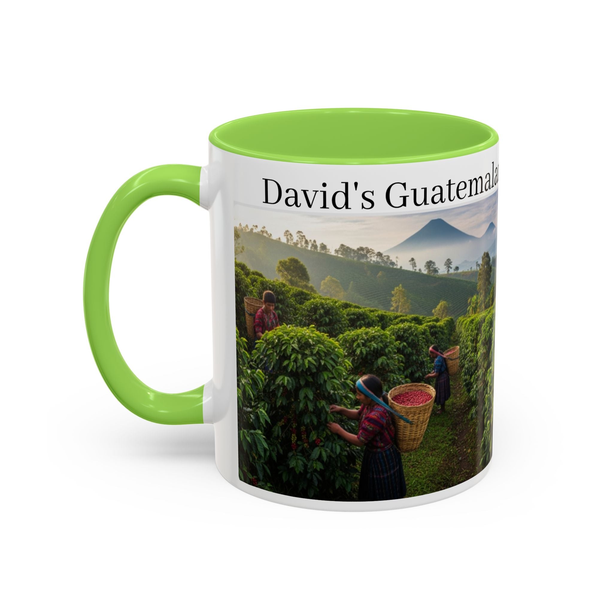 Guatemalan Coffee Photo Mug (11oz/15oz) — Scenic Coffee Farm Ceramic Cup