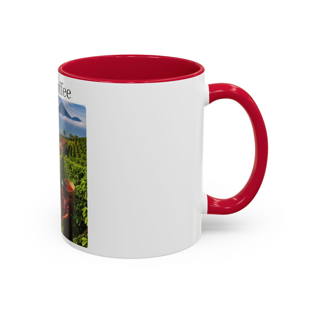 Guatemalan Coffee Photo Mug (11oz/15oz) — Scenic Coffee Farm Ceramic Cup