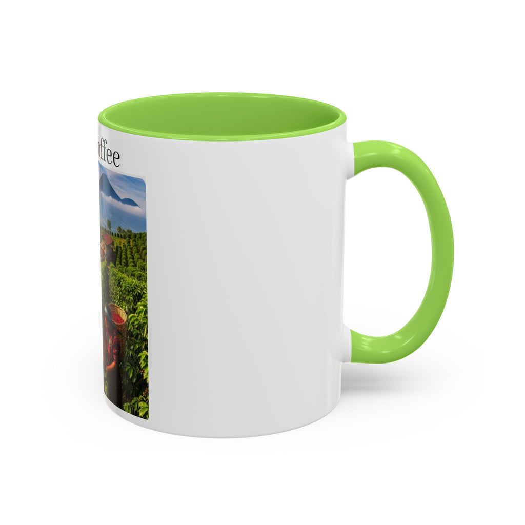 Guatemalan Coffee Photo Mug (11oz/15oz) — Scenic Coffee Farm Ceramic Cup