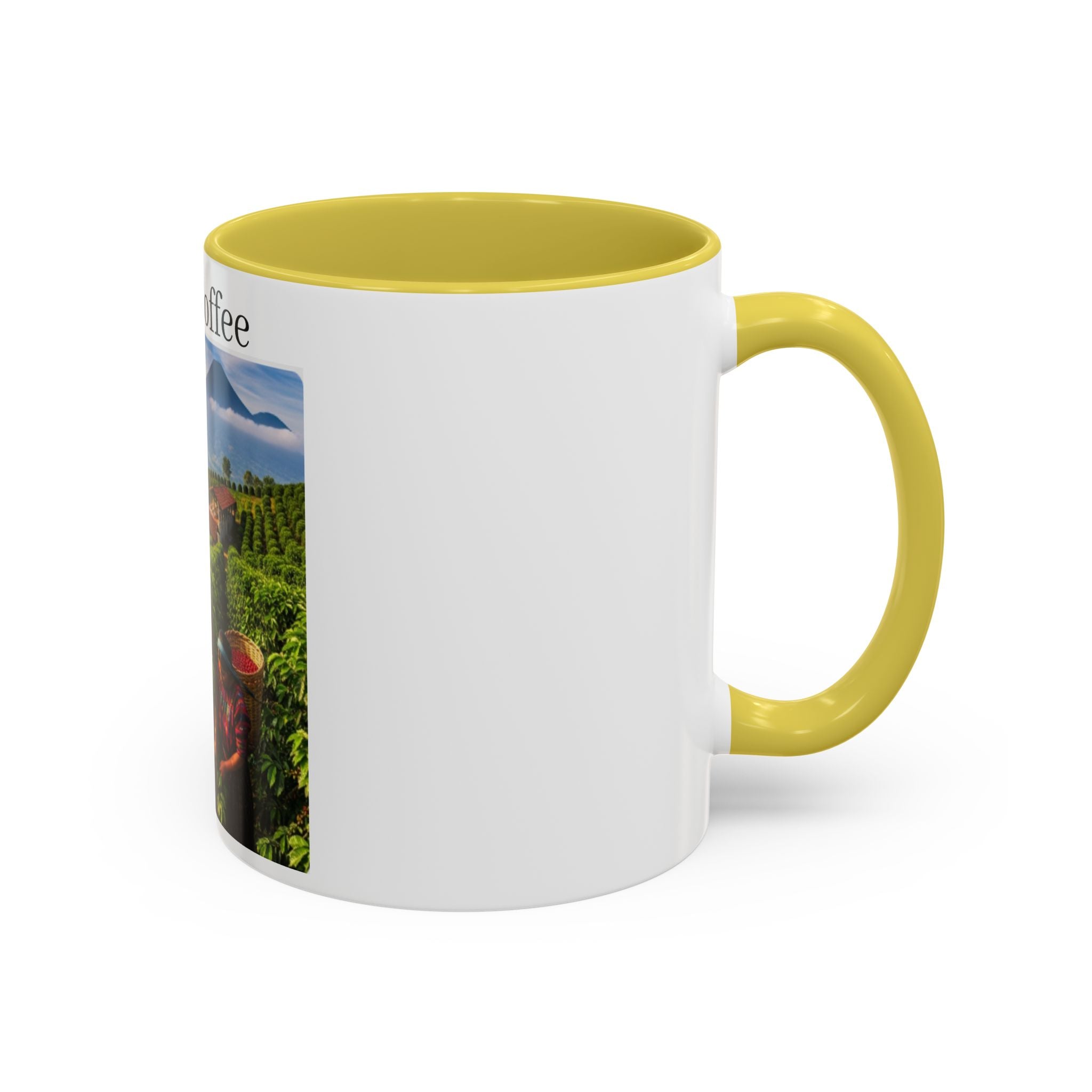 Guatemalan Coffee Photo Mug (11oz/15oz) — Scenic Coffee Farm Ceramic Cup