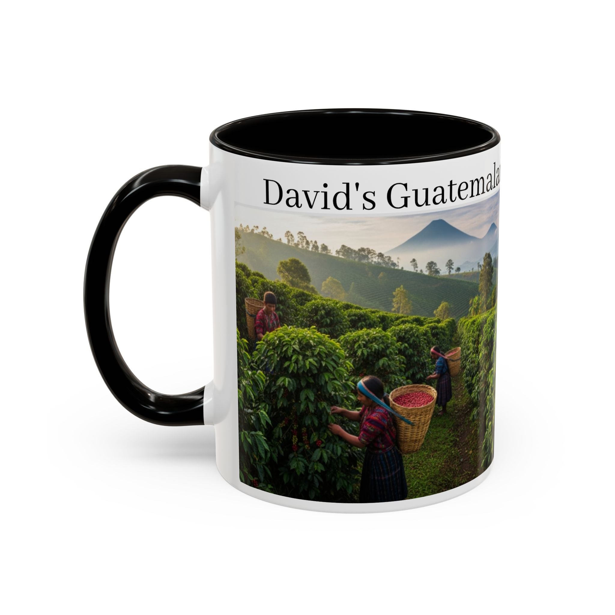 Guatemalan Coffee Photo Mug (11oz/15oz) — Scenic Coffee Farm Ceramic Cup