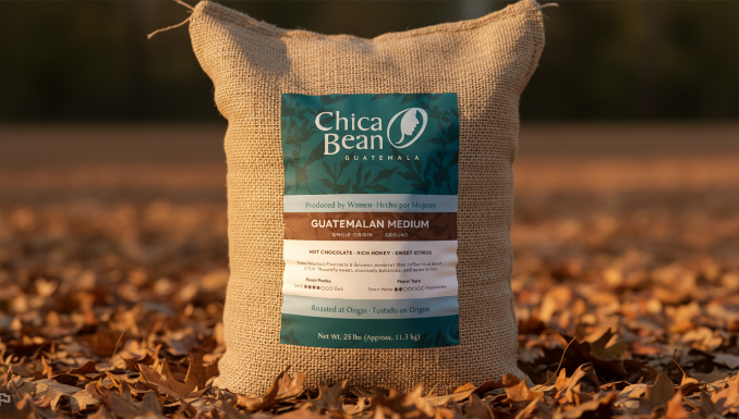 Chica Bean Bulk 12oz. Bag: 25 bags